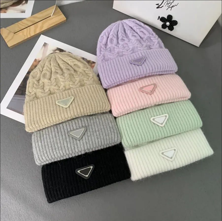 Beanie/Skull Caps Fashion designer hat winter warm knit hat ear protection men's and women's casual outdoor skiing hat designer beanie bonnet warm