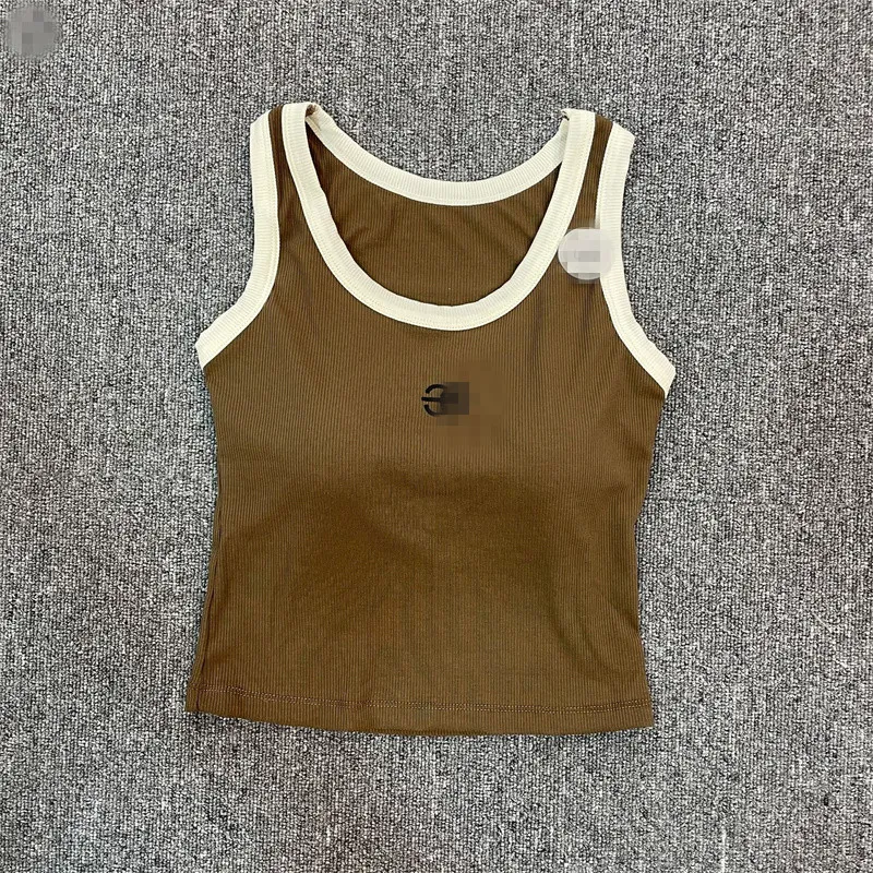 Camis designer t shirt woman LOWE cropped top knits Tankem broidered womens tops sexy sleeveless sport Tee yoga summer tees vests Fitness Anagram Sports Bra Mini c