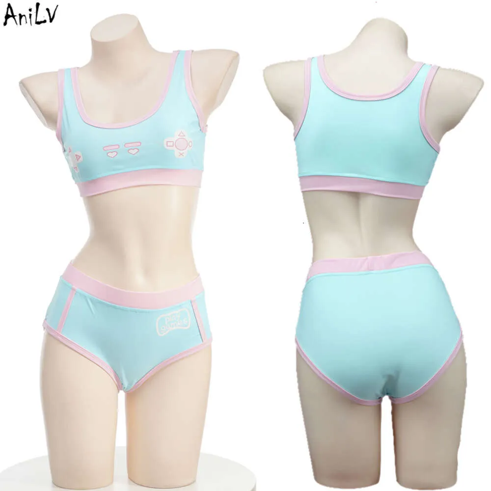 Ani Women Anime Cute Game Swimsuit Costume Cosplay cosplay