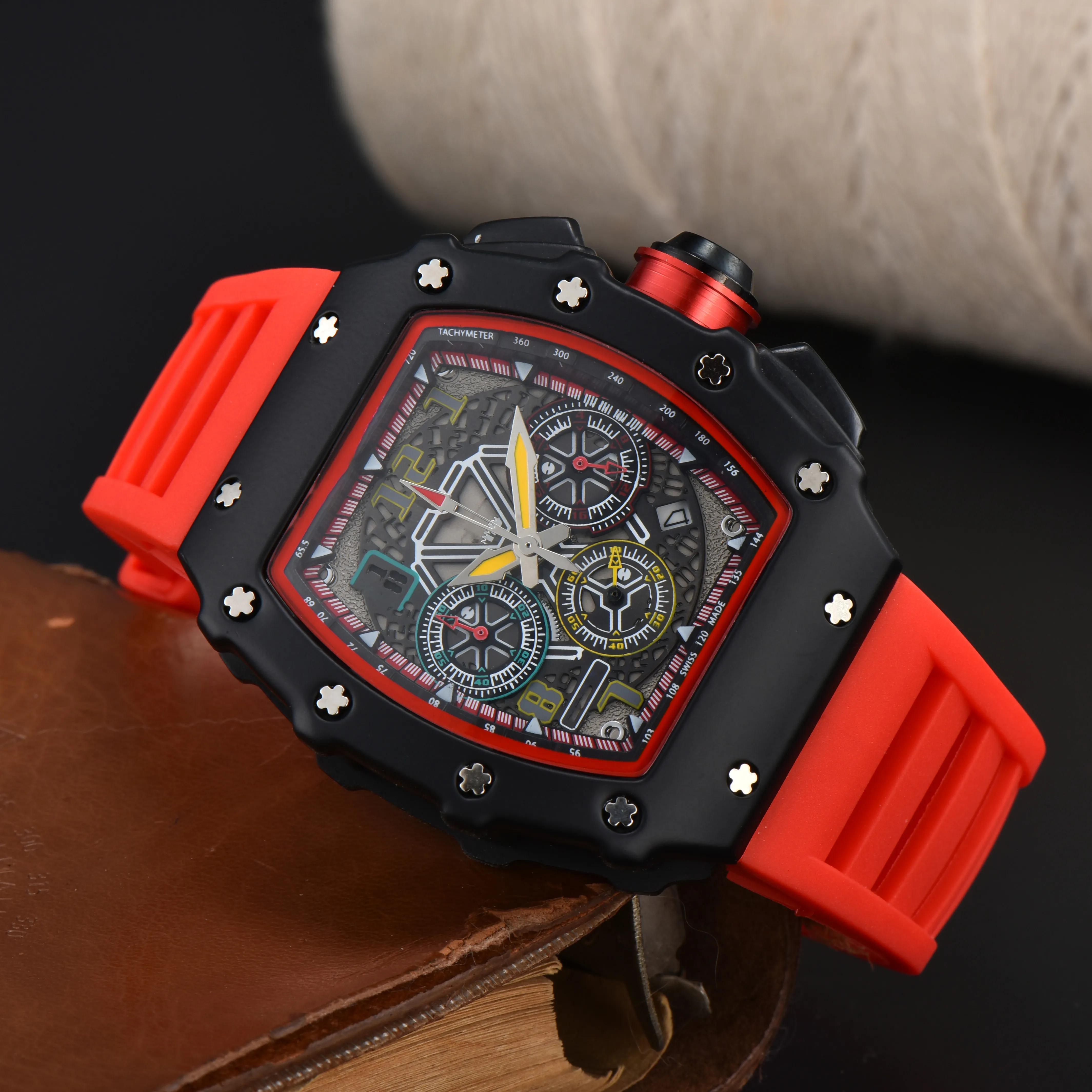 2023 Men's Date Display Watch High quality Men's watch Rubber strap 40mm case Men's watch Air Sports Watch