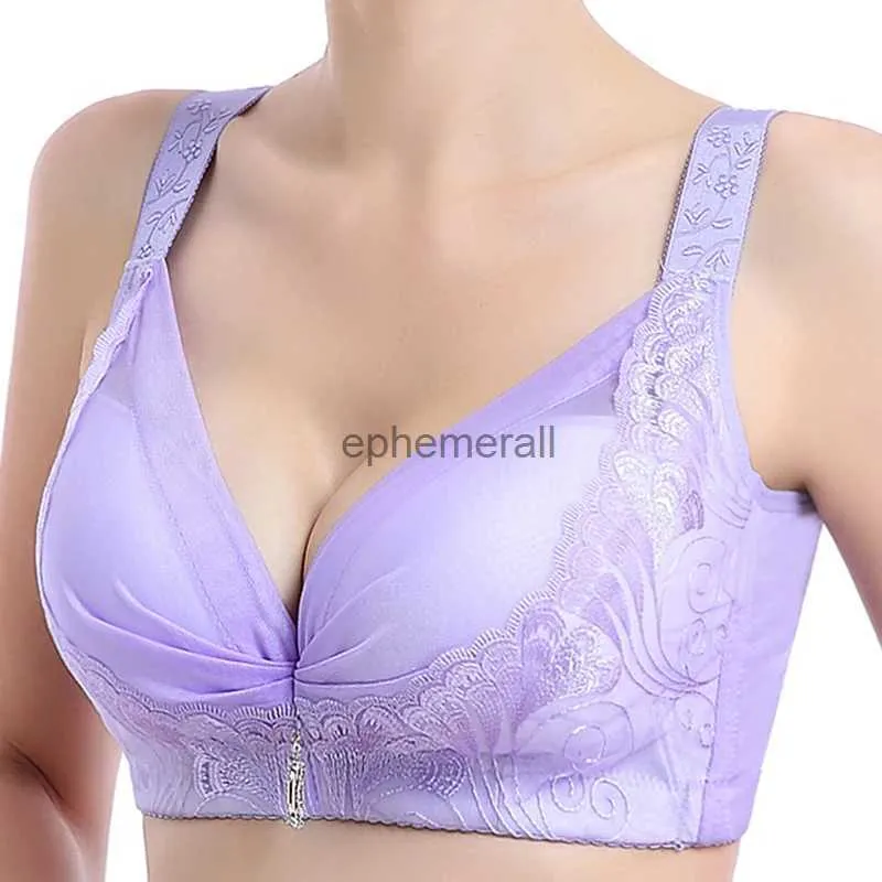 Plus Size Push Up Bra For Women C/D/E Cup Size, Breathable Rayon