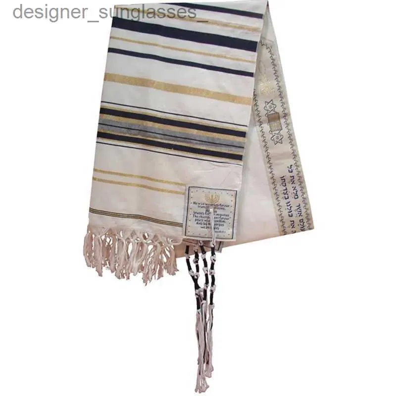 Halsdukar jkrising messianic je tallit blå och guldbön shl talit och talis väska bön halsduk231101