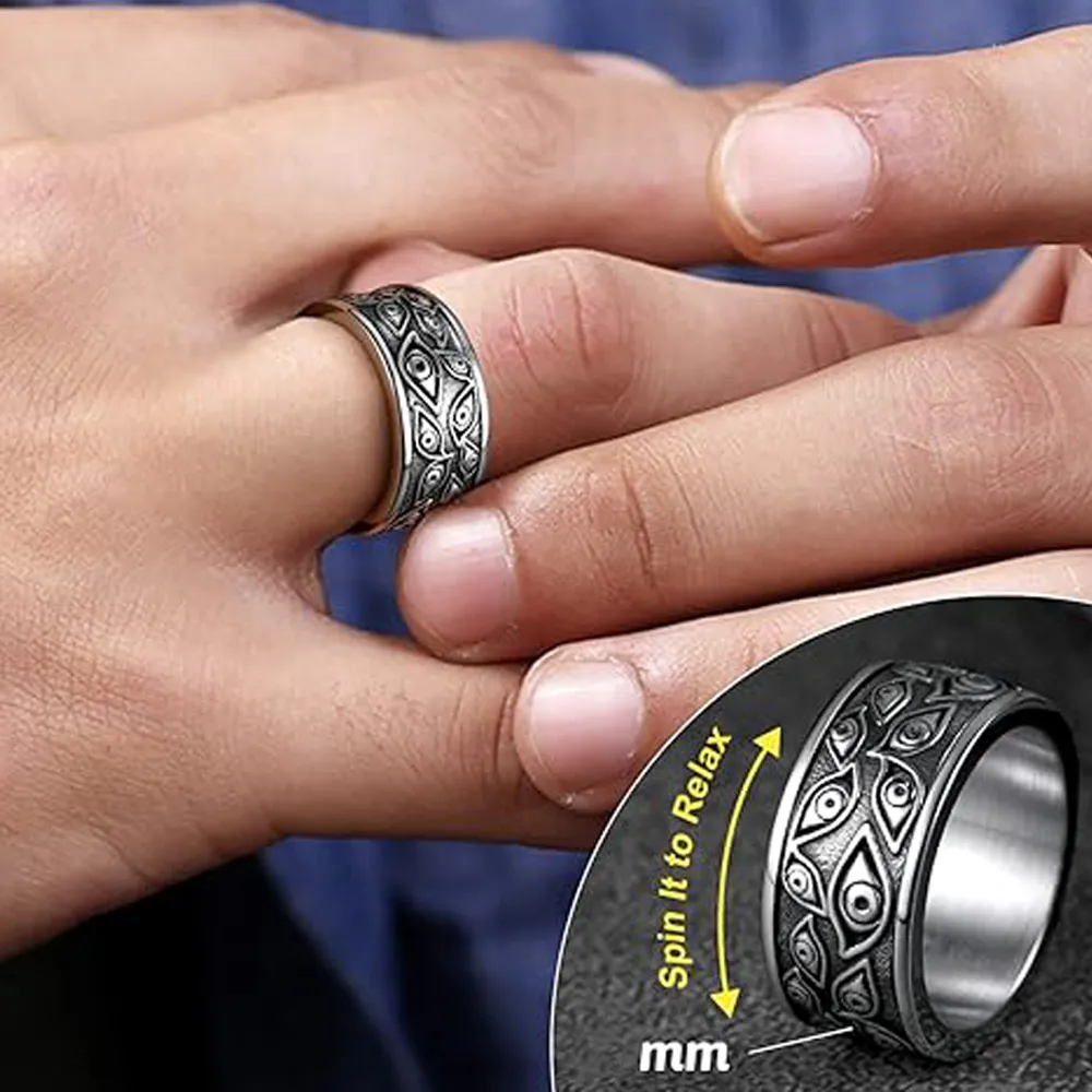 Black demon wedding ring | Honestweddingadvice.com