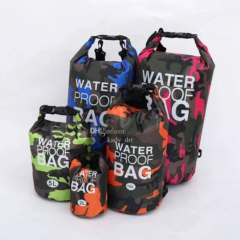 BASSO DI POSSIBILE A DRY DEADOOR AGGIUNTO CONSEGNA 2L-30L CAMIUFFAGE FLOAING IN MODO IN MODO IN MODO COMPRESSIONE DRYS BACKPACK ESAGGIO PORTARE SACCHE SICK UNISEX