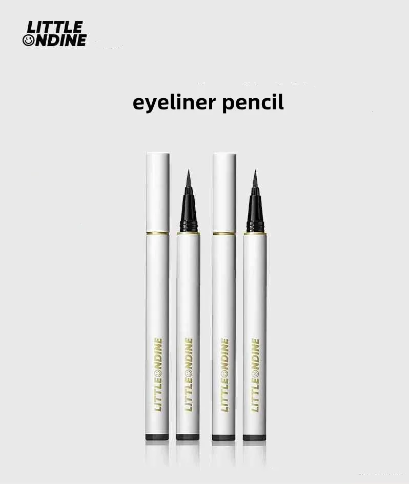 Ögonskugga/linerkombination Little Ondine Colorked Eyeliner Pencil Liquid Waterproof 24 Hours Long Lasting Eye Makeup Eye Liner Pen 231031