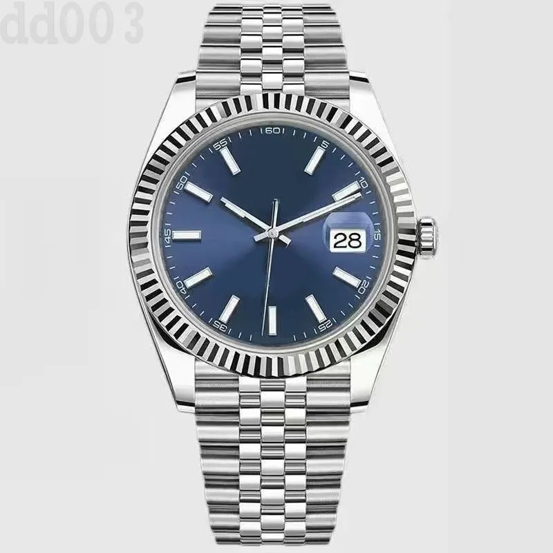 Designer horloge voor heren luxe president horloges volledig roestvrij staal datejust saffier sluiting 2813 montre homme mechanische automatische horloges 41 mm V3 SB014 C23