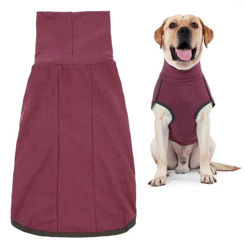 Vêtements pour chiens Vêtements pour animaux de compagnie Solide Pull doux Automne Hiver Gilet Jumper Col haut Respirant Intérieur Manteau extérieur Cadeau Garder au chaud Pyjama