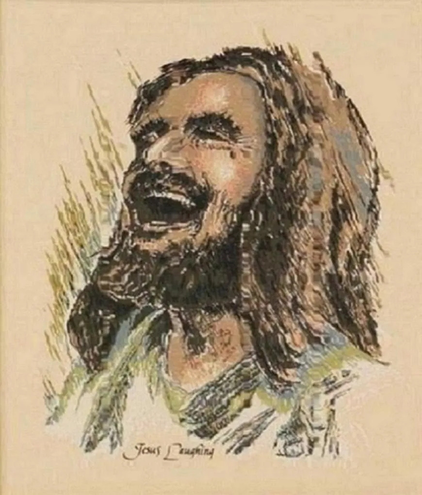 27 Emoldurado Sem Moldura JESUS RINDO Decoração de Casa Artesanato Impressão HD Jesus Cristo Sorrindo Pintura a óleo sobre tela Arte de parede Pict8657492