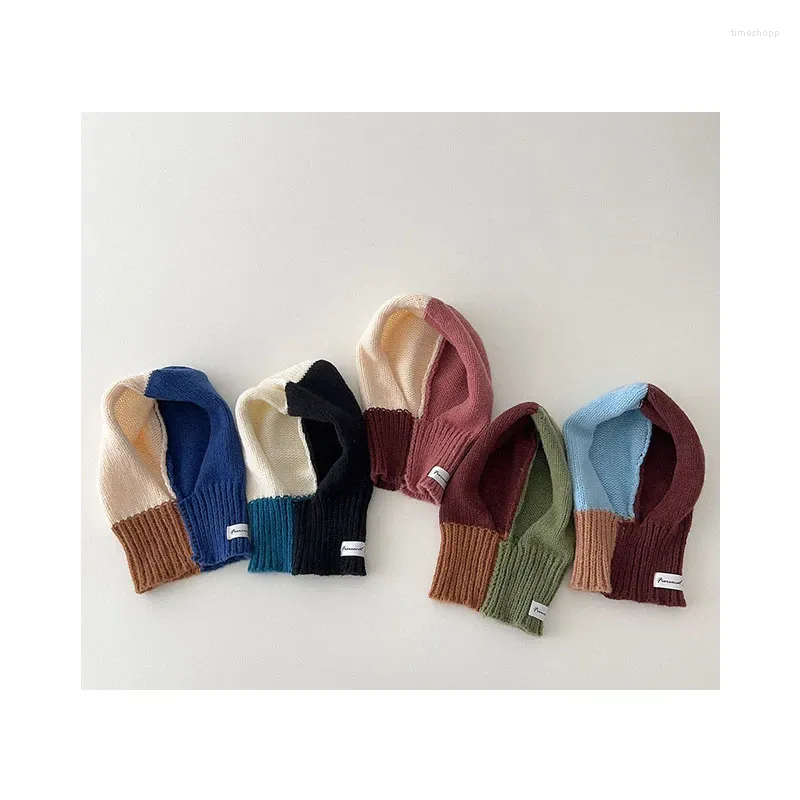 Boinas 2023 Punto Invierno Niños Niños Gorros Cap Enfant Fille