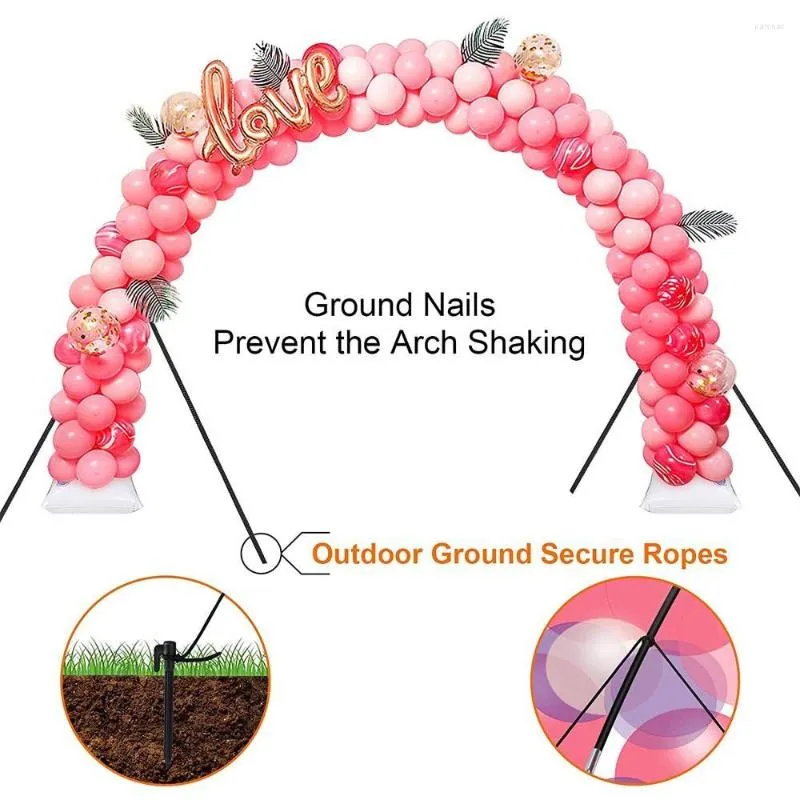 Party Decoration Supplies Backdrop Stand Decorations Outdoor Arch Frame Wedding Arches Balloon Kit Holder