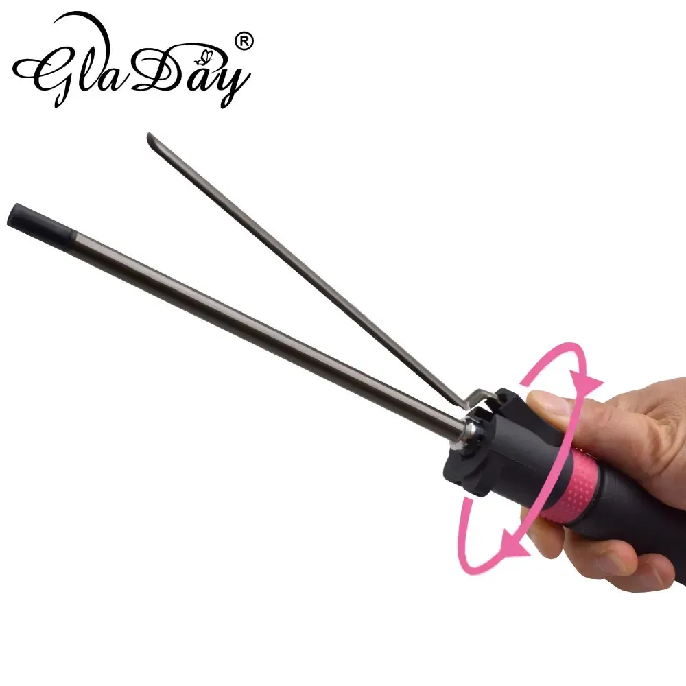 Curling Irons Professional 9 mm Hair Curler Ceramic coating curling iron Wand curler hair irons small mens 231101