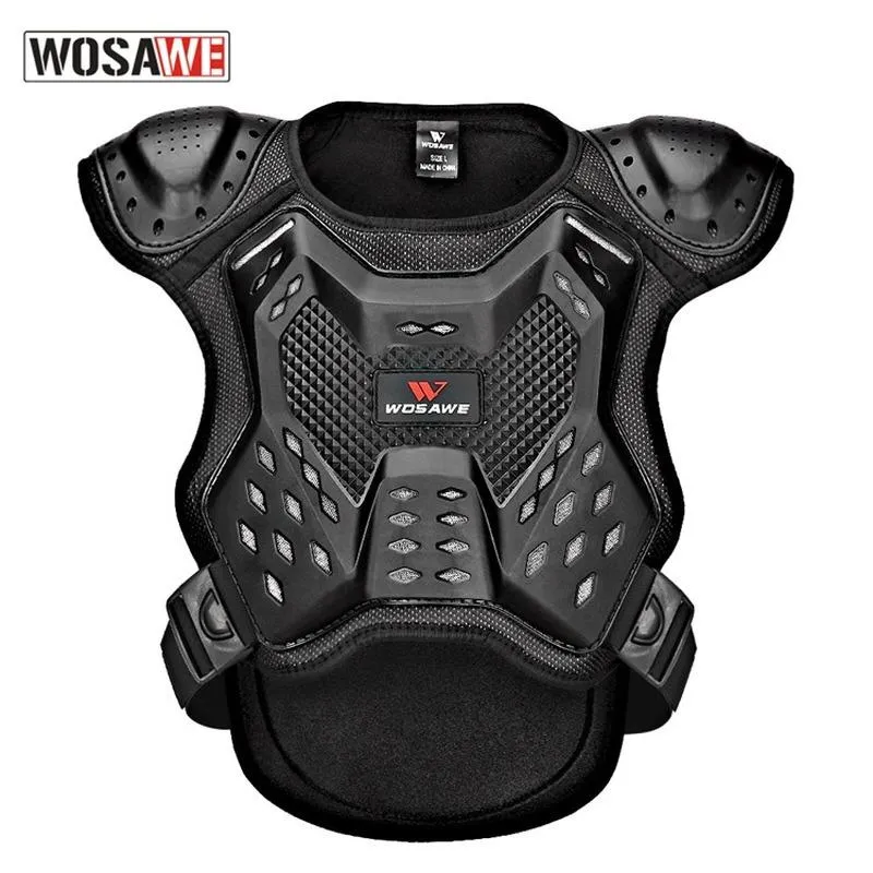 Soutien dorsal Pro adultes ski cyclisme vtt descente vélo poitrine protecteur moto armure gilet Protection corps équipement de Protection