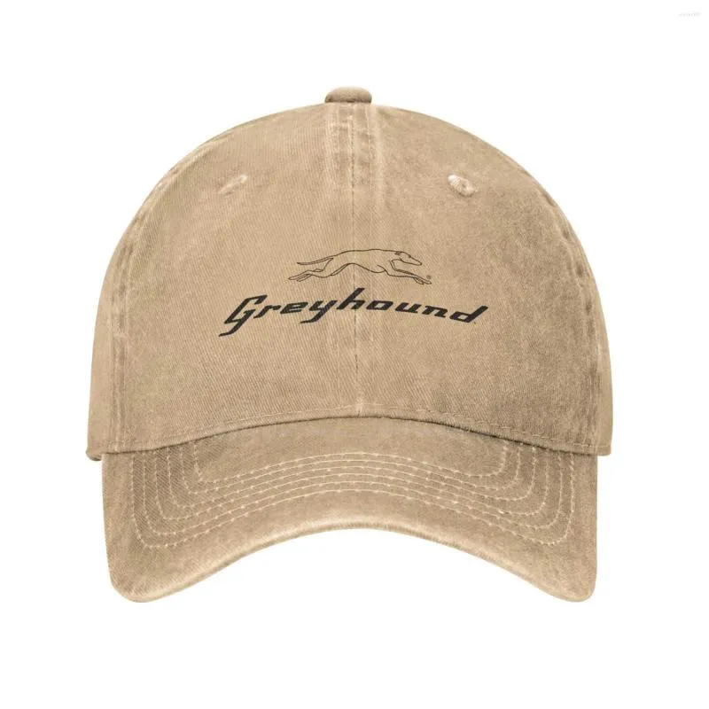 Ball Caps Greyhound Motors Top Quality Logo Denim Cap Baseball Knitted Hat