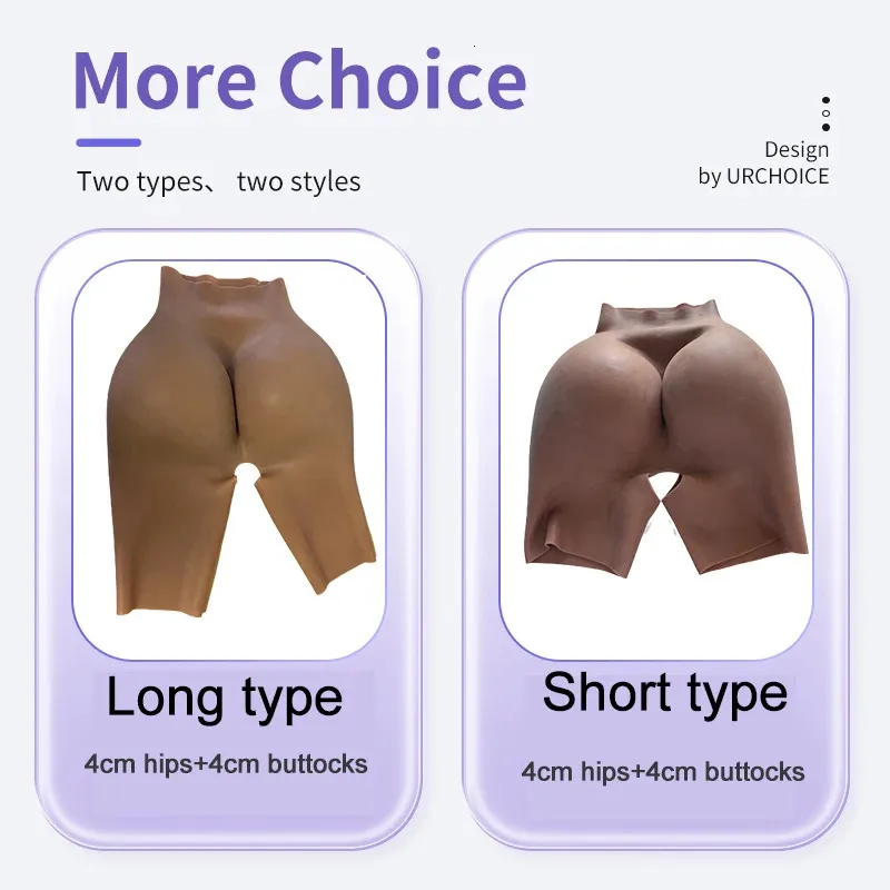 Mutandine In Silicone Per Crossdresser - Falso Sedere E Fianchi, Per Transgender E Drag Queen - Foto 3