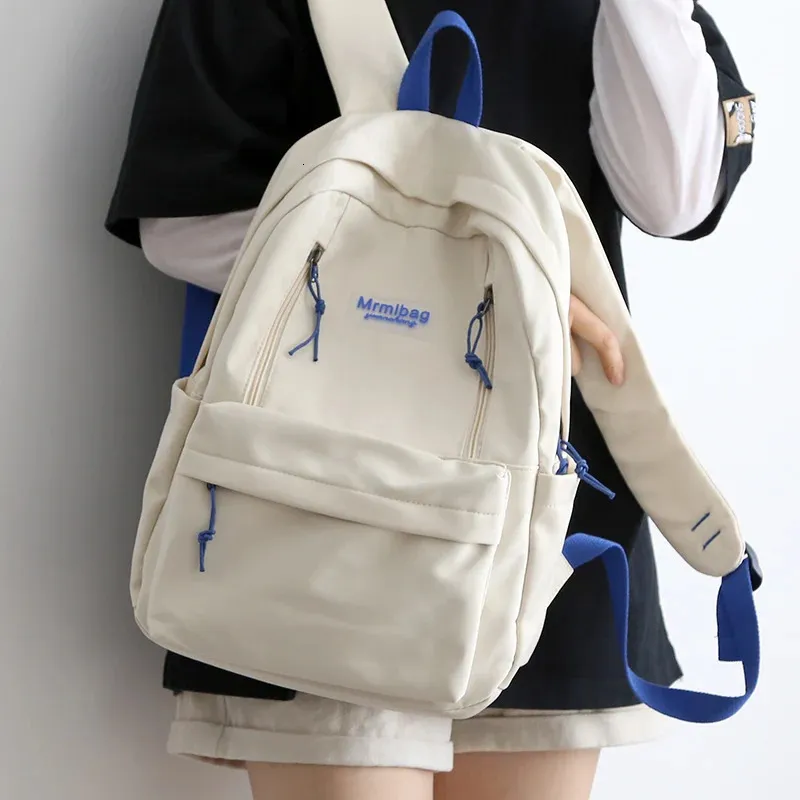 School Bags Women Backpack Teenage Girls Laptop Rucksack Student Shoulder Bag Korean Style Schoolbag Boys Bagpack Mochila 231101