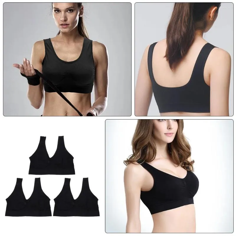 Womens Plus Size Yoga Sets: Wirefree Sports Vest, Running & Fitness Bras,  Single Layer Tank Tops From Shamomg, $21.8