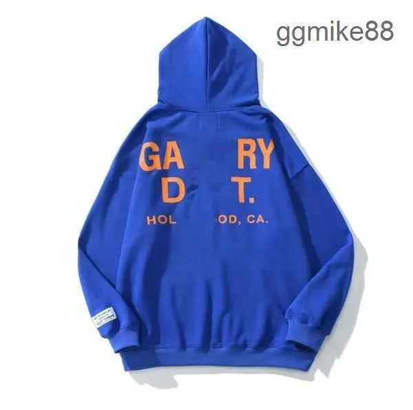 Galery Dept Suprem Hoodie Ontwerper Gary Geschilderde Graffiti Gebruikte Letters Gedrukt Losse Casual Mode Hoodies voor Mannen en Vrouwen Hoody Bape Hip Hop Streetwear X1UG