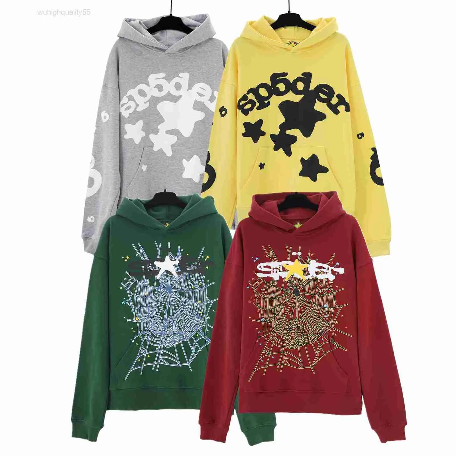 Sp5der M サイズ Sp5der Hoodies Sweatshirts 2023 Sp5der Hoodie Men Women Hip