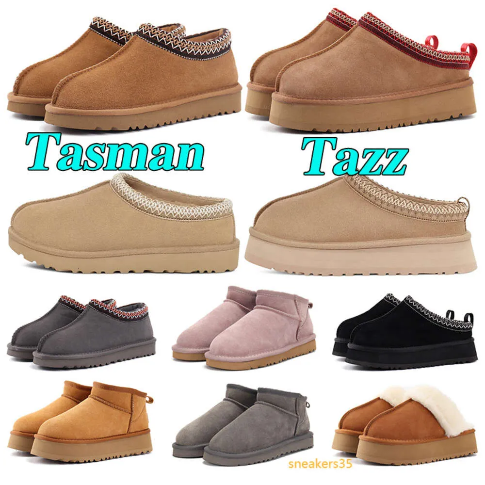 Winter Bot Slipper Tazz Tasman Kapcieczki Women Ultra Ugh Boots Mini Tasman Platform