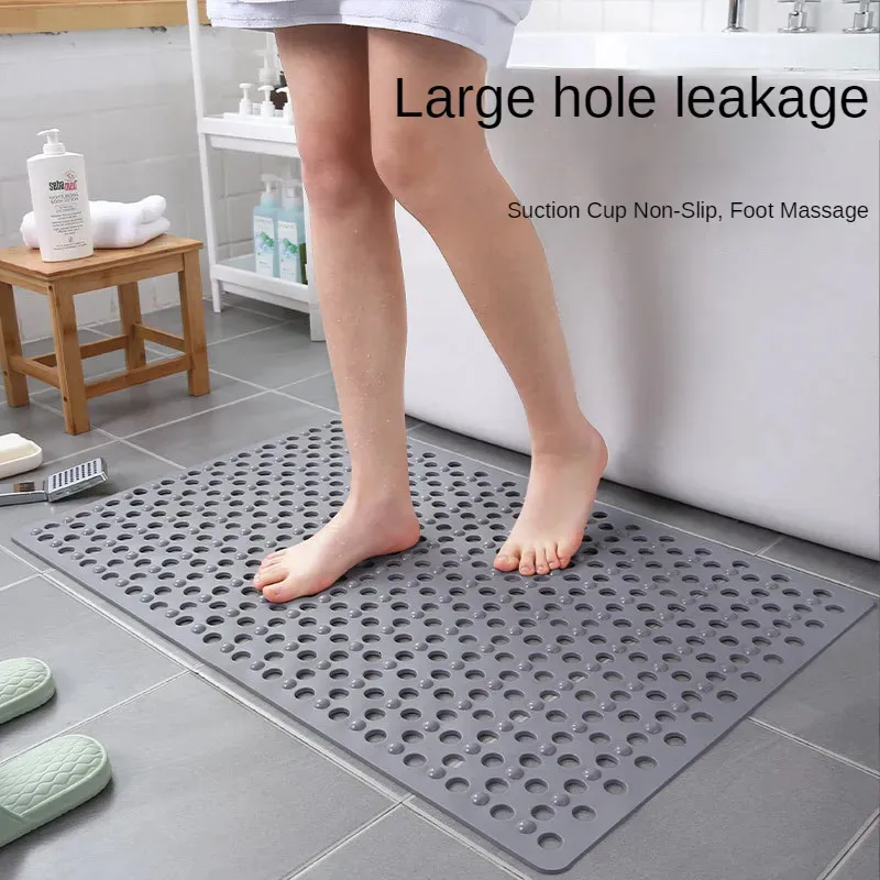 Carpet Bath Anti slip Elderly and Children Anti fall Massage Foot Mat Waterproof Toilet Shower Hollow Floor Bathroom Supplies 231101