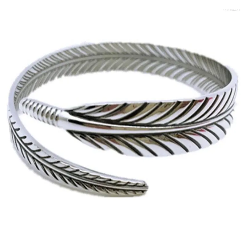 Link bransolety srebrne mody mankietowe mankiety bransoletki bransoletka pary vintage kreatywne imprezowe prezenty biżuterii