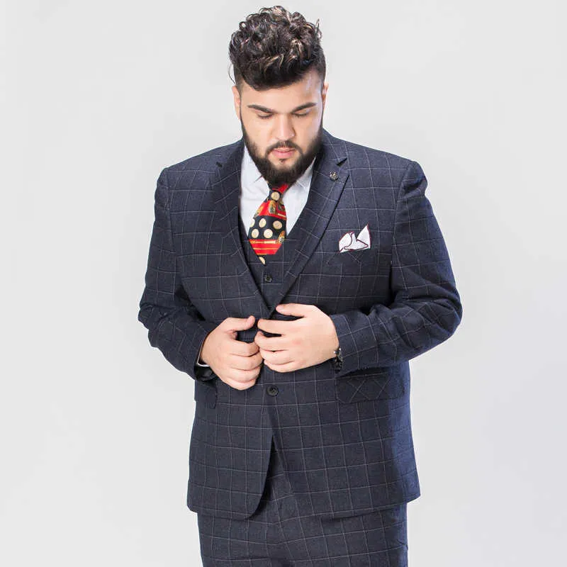 Wedding suit for fat cheap groom