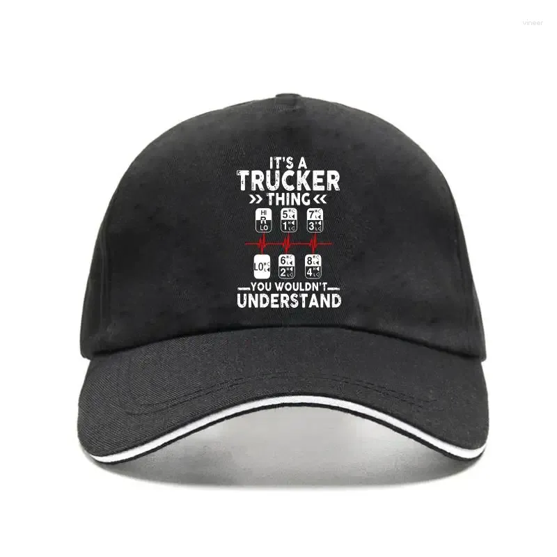 Boll Caps It's Trucker Thing Funny Mens Bill Hats Truck förare skämt DIY Prited Baseball