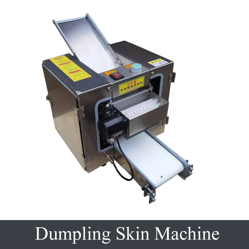 110V/220V Dumpling Machine Wonton Skin Rostfritt stål Nudelpress Deg Rolling Machine Pasta Maker