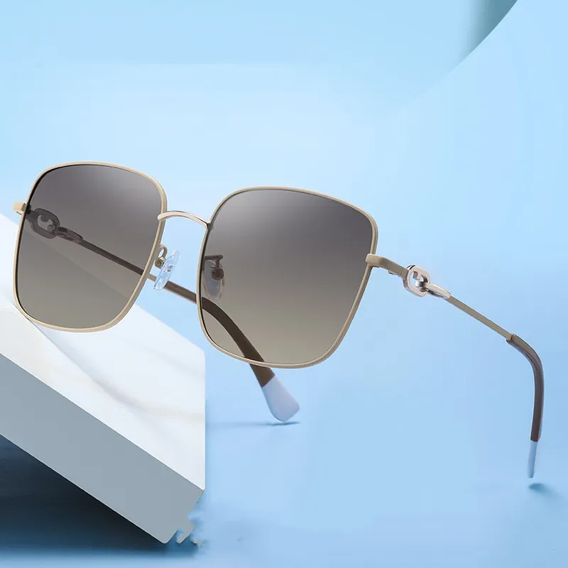 Gafas de sol para hombre, gafas de sol polarizadas de lujo con espejo UV400 para hombre, gafas de sol para mujer y hombre, nueva moda