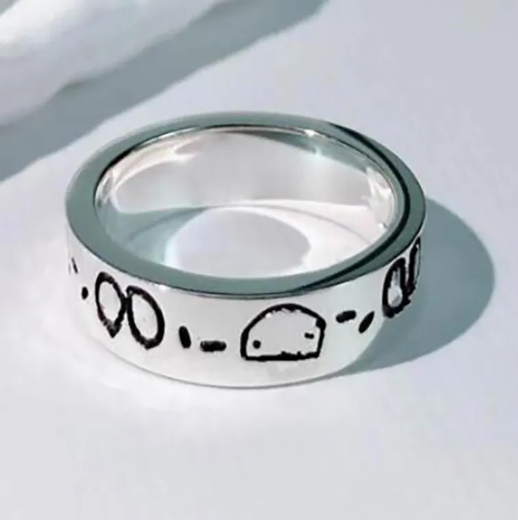 Sterling Silver Moissanite Skull Ring Elegant Unisex Jewelry For