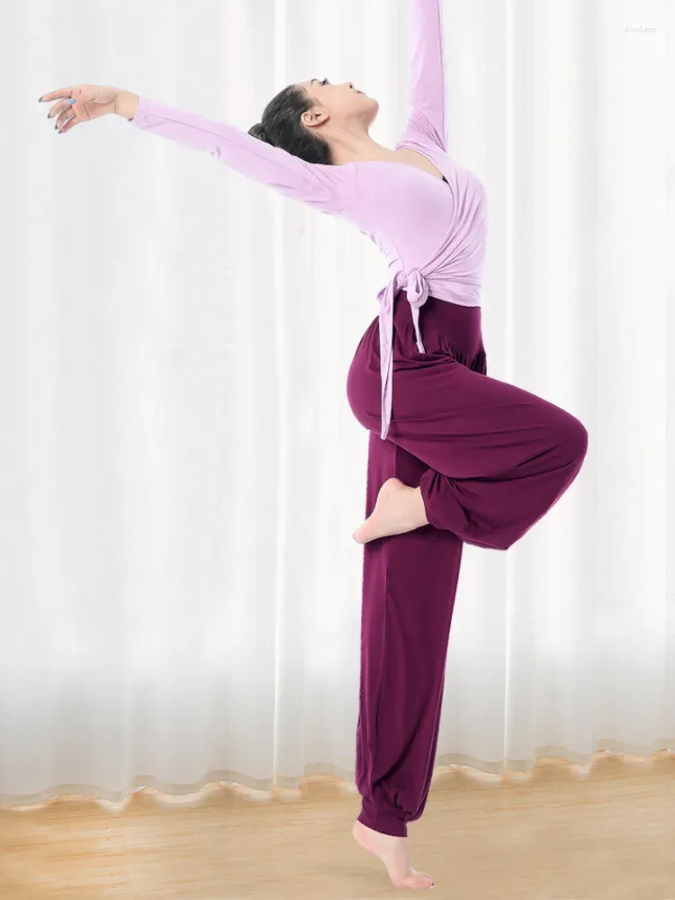Women's Dance Pants For Dance Practice, Wide-leg And Comfortable Design For  Ballet/modern Dance/yoga, Etc. | SHEIN USA