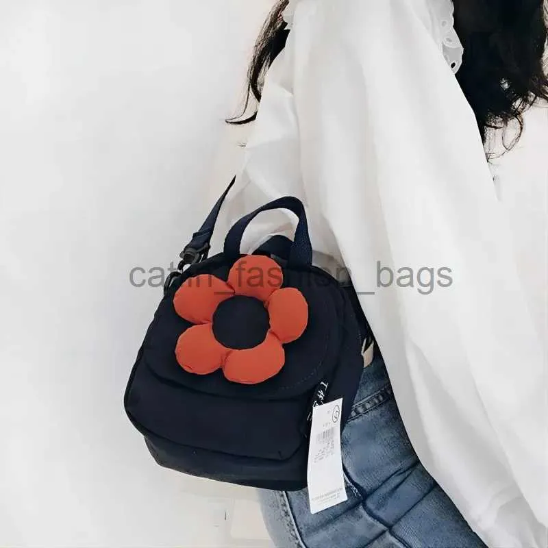 Bolsas de ombro bolsas bolsas de flores fofas flor de fasion feminina mole e saco menina transversal mensageiro bolsa