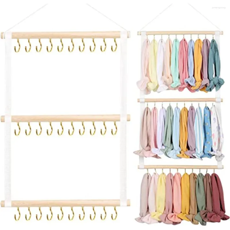 Bolsas de jóias Ncmama Born Headband Titular Arcos de Cabelo Organizador para Bebê Meninas Hairband Acessórios Rack de Armazenamento Decoração de Suspensão de Parede