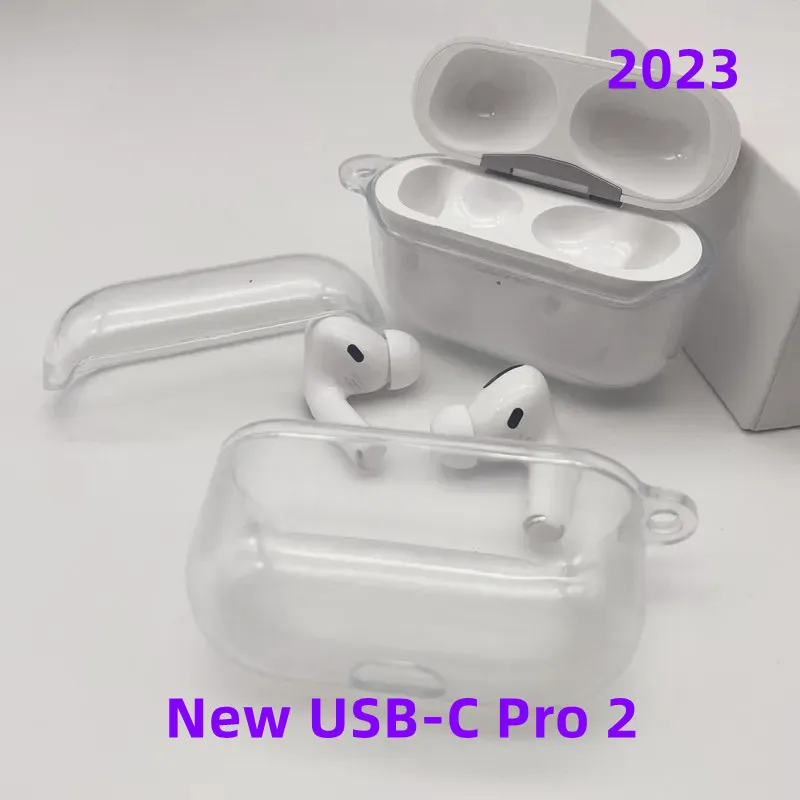 10 pièces/lot étui transparent pour nouveaux Airpods pro 2 air pods 3 écouteurs airpod Bluetooth accessoires pour écouteurs étui en silicone housse de protection boîte de chargement sans fil