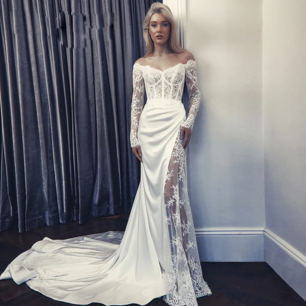 Plus Size Rehearsal Dinner Dress Bride Gown With Detachable Sleeves Long Short Wedding Dress Long Puff Plus Size Rehearsal Dinner Dress Bride Gown With Detachable Sleeves Long Short Wedding Dress Long Puff