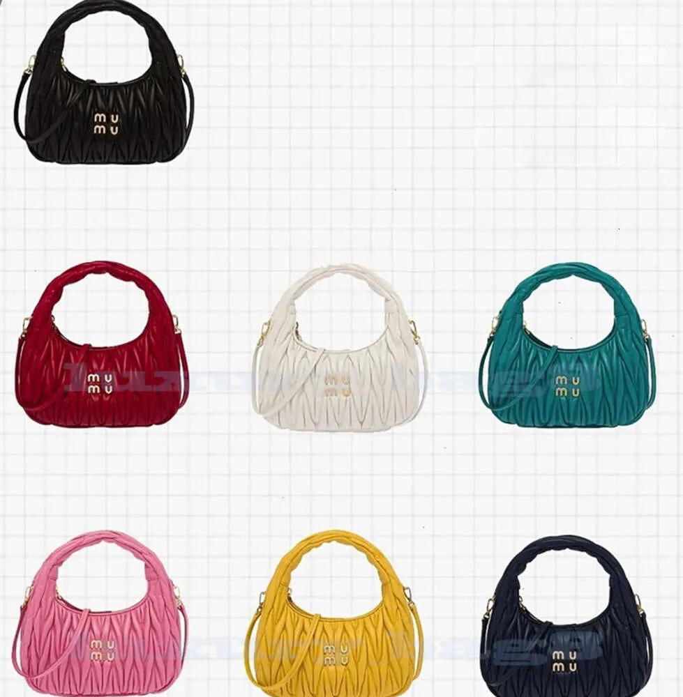 Shoulder Bags 2023 satin mini handbags wander Clutch Holding Handbar Shoulder Bag Candy color Luxury Retro wallet Leather Banquet tote Travel handbag