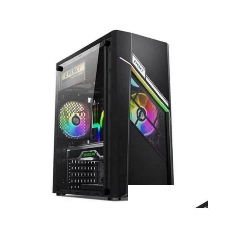 Case per computer Rambo 00012 Per clienti VIP Bays Custodia per server Microatx con memoria della scheda madre e archiviazione dei dati di sistema 00016 Drop De Dhfwe