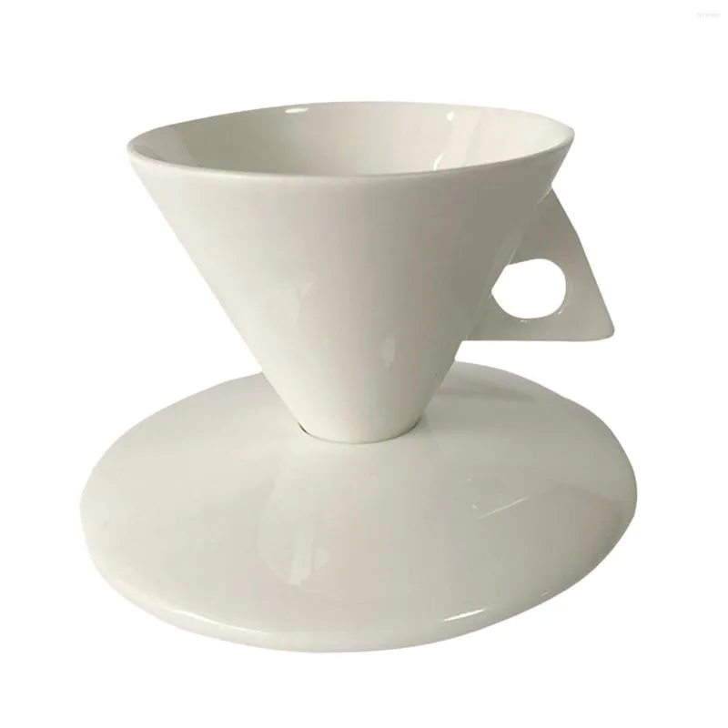 Tazas, platillos, taza de café piramidal y juego de platillos, taza de té personalizada, taza de 60ml para leche de capuchino con leche