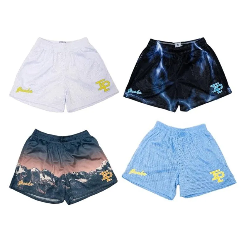 Inaka Shorts hommes femmes classique GYM basket-ball entraînement maille Shorts Inaka Power Shorts Design de mode 220602213F