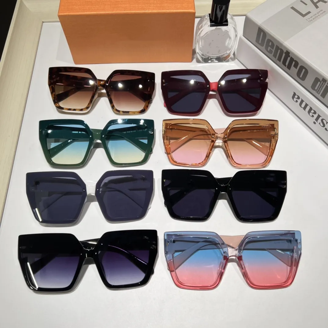 Hip Hop Cool Cool Sunglasses UV-Probling نظارات شمسية ترفيهية لرفاهية للنساء