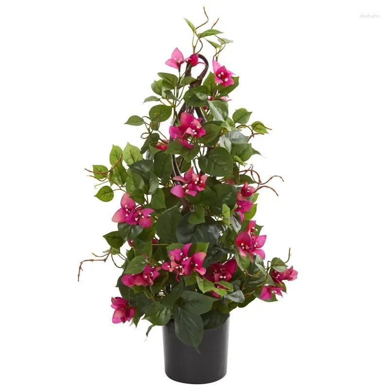 Tapis Bougainvillier Plante Grimpante Artificielle Multicolore