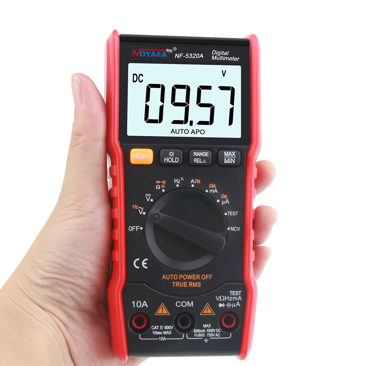 Digital Multimeter True RMS Auto Electrical Capacitance Meter AC