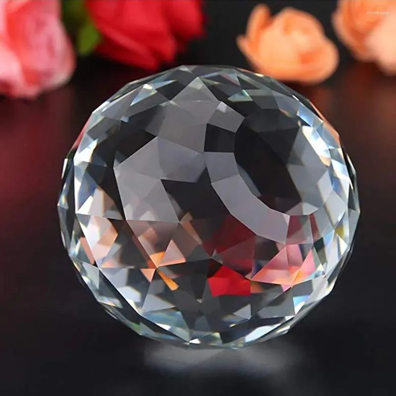 Lustre En Cristal 15mm/20mm, Boule Suspendue Transparente, Prisme