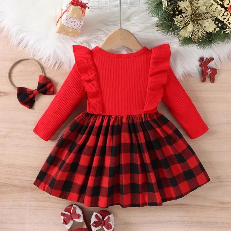 white christmas dresses Bayou Wonderland Organic Cotton Christmas Dress for Kids 7