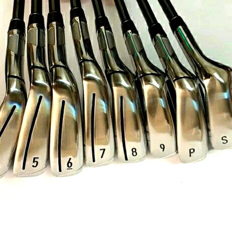 Club Heads Golf Clubs SIMAX Irons Set 4-9 P S Graphite /Steel Shaft R/S/SR Flex With Head Covers DHL FEDEX 231101