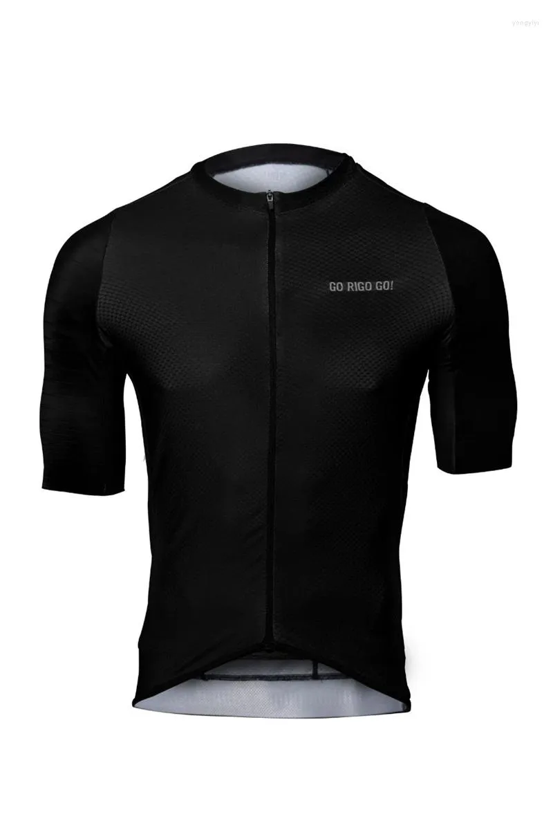 Racing Vestes 2023 Go Rigo Hommes Maillot De Cyclisme Spandex Tissu À Séchage Rapide Et Respirant Sports De Plein Air Loisirs Urbains