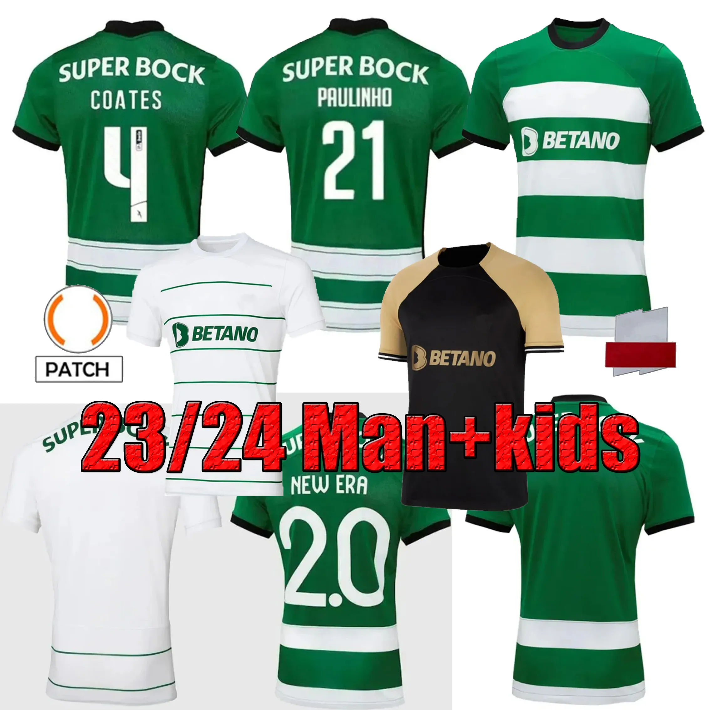 Sporting CP 23 24 Lisboa soccer jerseys Lisbon Special paulinho COATES MATHIEU Jovane 2023 2024 Sporting Clube de football shirt men kids kit maillot THIRD AWAY