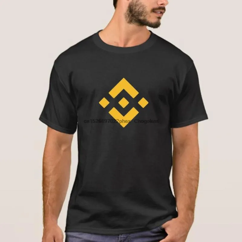 Heren t shirts binance munt (bnb) crypto-logo t-shirt