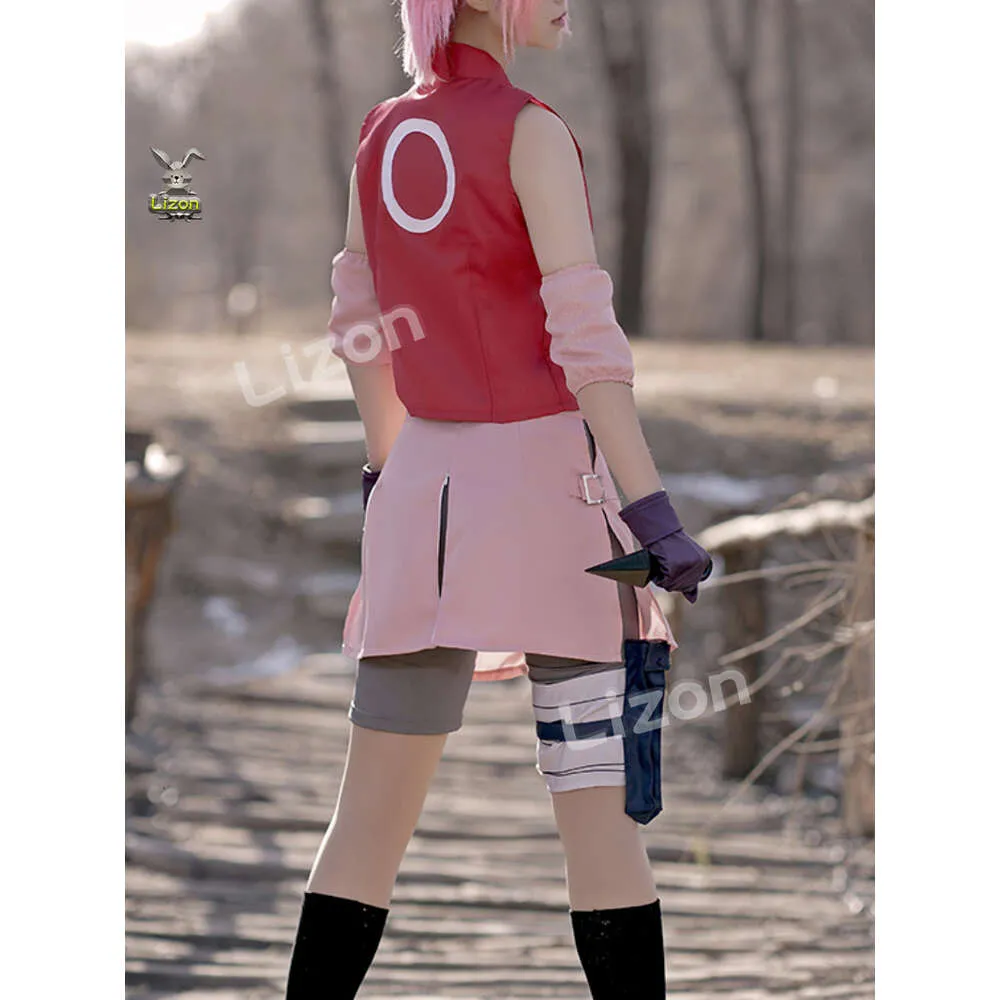 Cosplay Naruto Shippuden Anime Sakura Vestito Carnival Costumes For Women  Sakura Haruno Cosplay Outfit, Anime Costume, image size:1000x1000