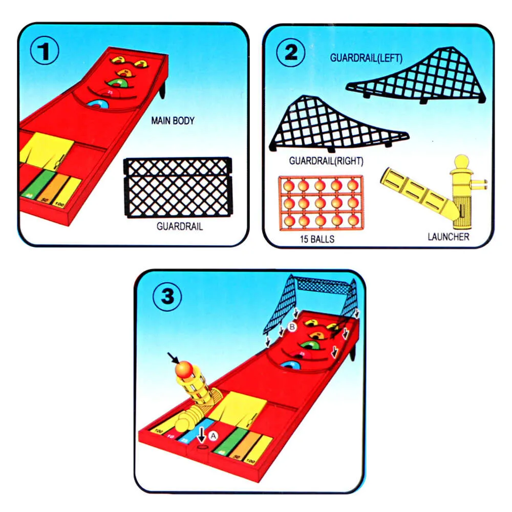 Mini Arcade Games Party Pack - Portable Board Games, Checkers, Code ...